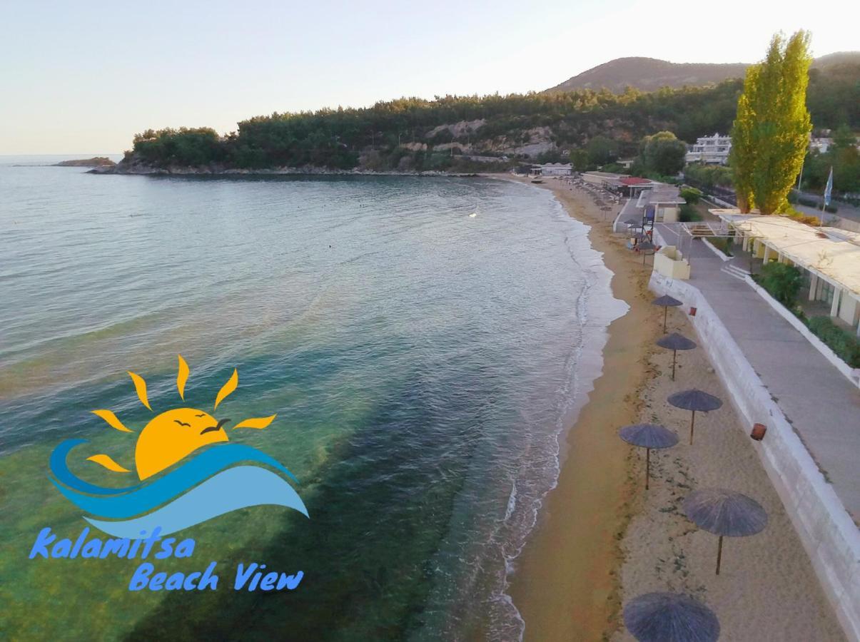 Kalamitsa Beach View Kavála Exterior photo
